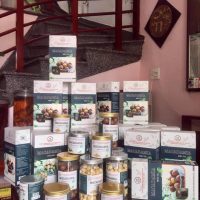 Macca sấy nứt vỏ hộp 500g